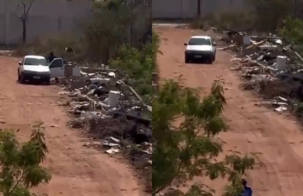 Moradores Flagram Crime Ambiental no Jardim Imperial