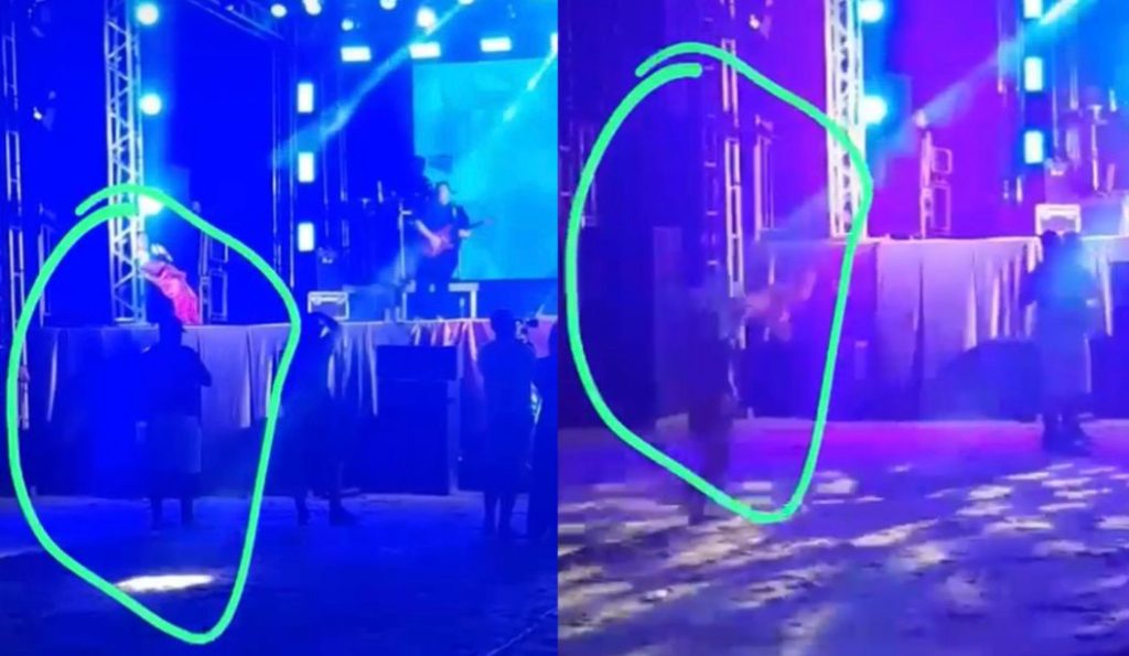 Anão Carlinhos protagoniza momento hilário durante show