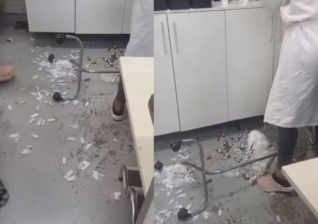 Mulher em surto destrói equipamentos e tenta agredir enfermeiras na UPA