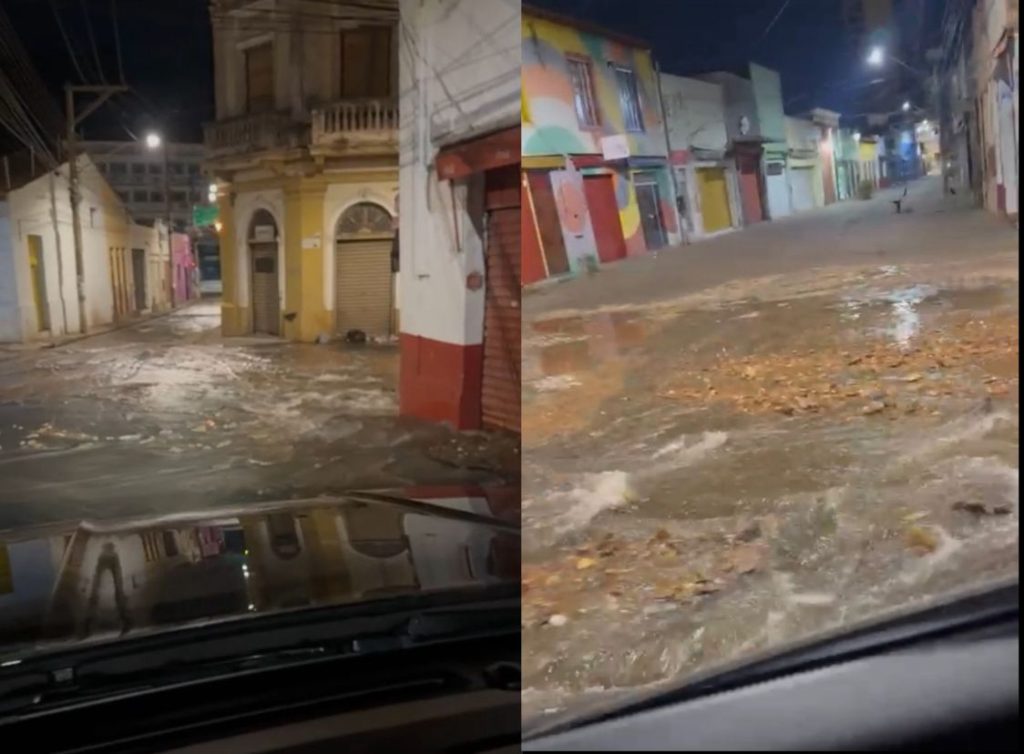 Reparo Urgente Causa Interrupção de Água e Engarrafamentos