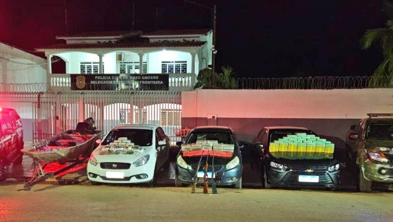 Cáceres Sofre um Golpe de R$ 1,5 Milhão com Apreensão de Drogas
