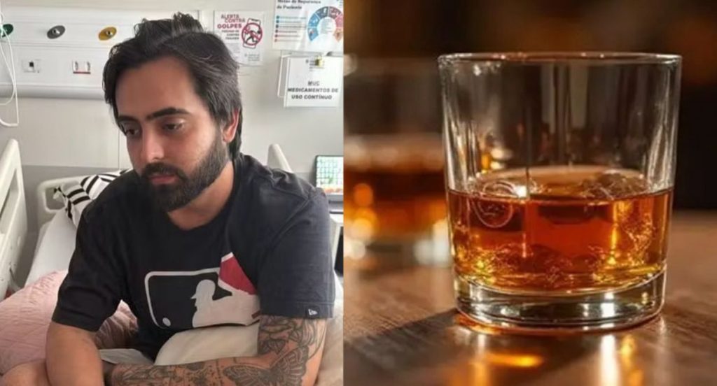 Metanol em Bebida Causa Perda de Visão em Empresário