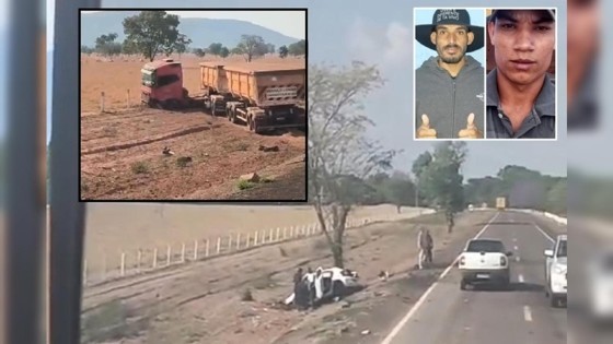 Acidente Violento Mata Dois Jovens na BR-158
