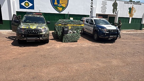 carregamento de cocaína na região de Mirassol D’Oeste