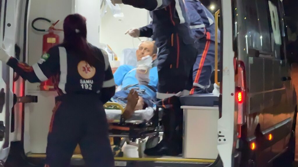 Homem leva tiro na boca durante assalto em Sorriso