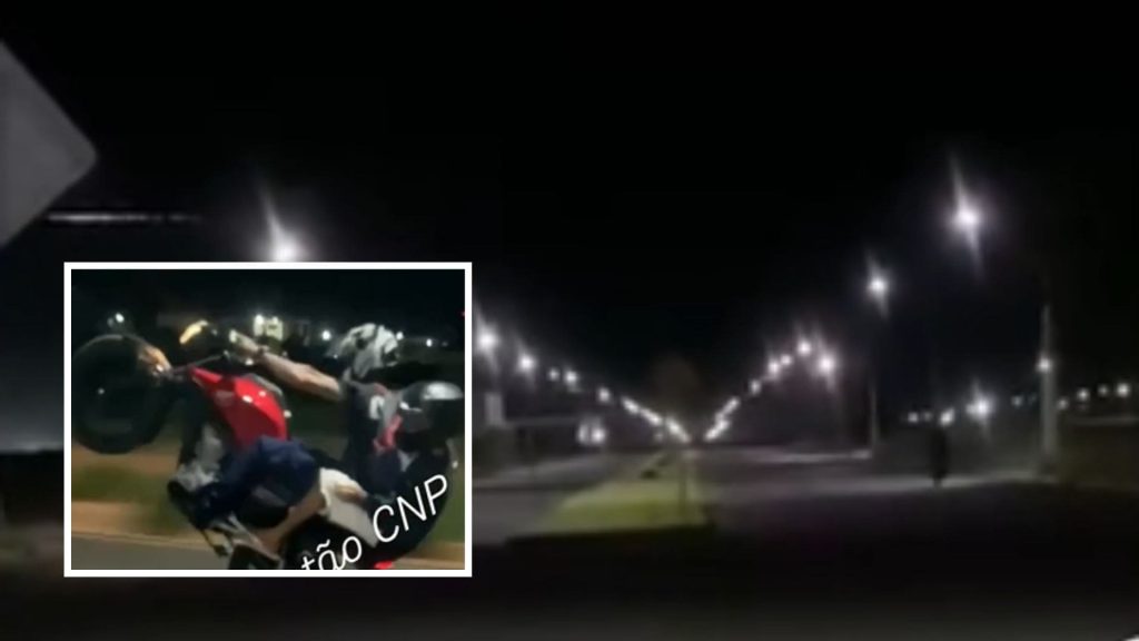 Perseguição após ‘grau’ termina em acidente grave e deixa inocentes feridos em Campo Novo do Parecis; veja vídeo