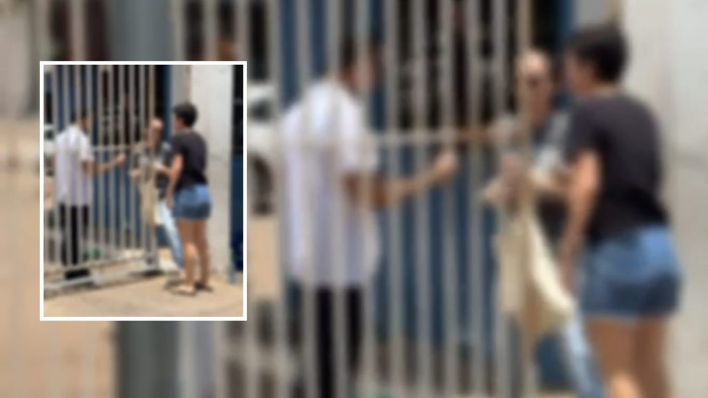 Estudante escapa do atraso e entra no Enem no último segundo em Cuiabá; Veja vídeo