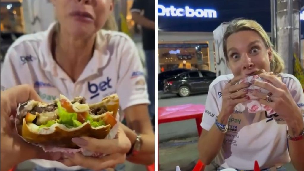 Baguncinha de Cuiabá conquista Cacá Bueno e sua esposa em noite pós-corrida