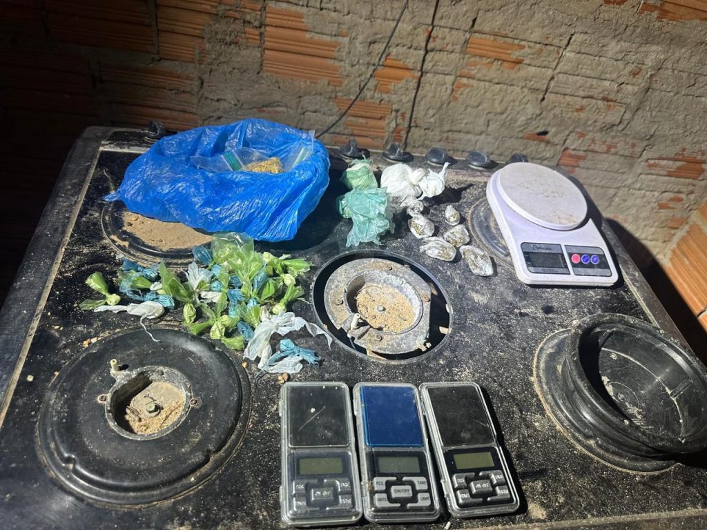RAIO 02 apreende drogas e desmonta esconderijo do tráfico