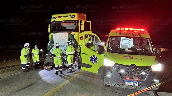 Colisão Fatal Paralisa BR-163 em Lucas do Rio Verde