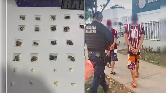 Polícia Militar Apreende Drogas e Detém Adolescentes