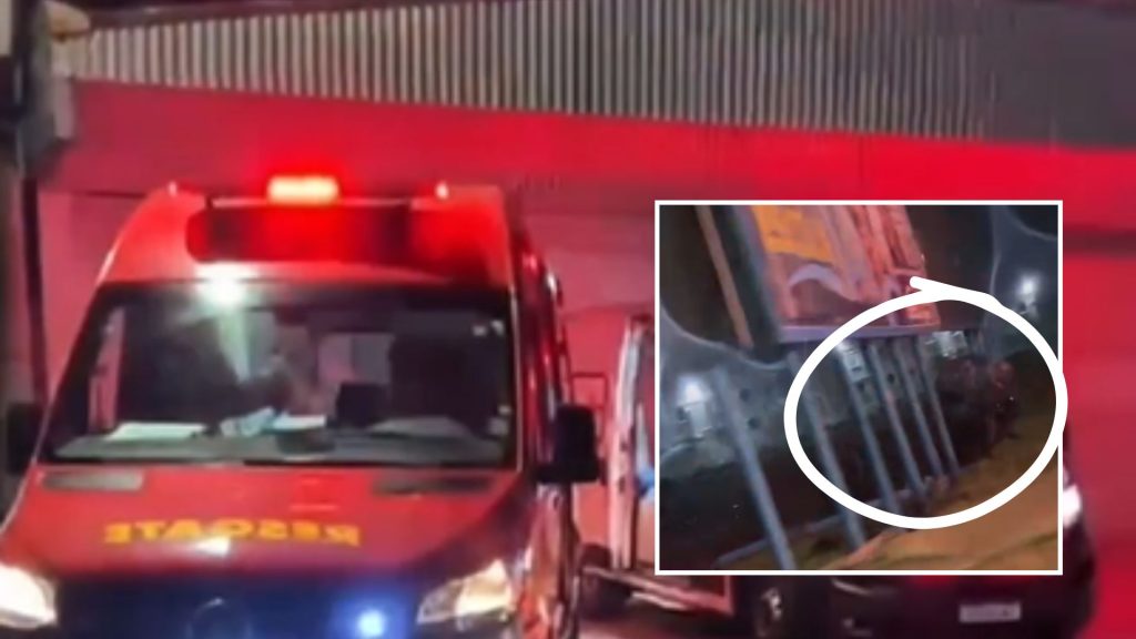 Acidente entre dois carros é registrada de madrugada na Mario Andreazza em VG; veja vídeo