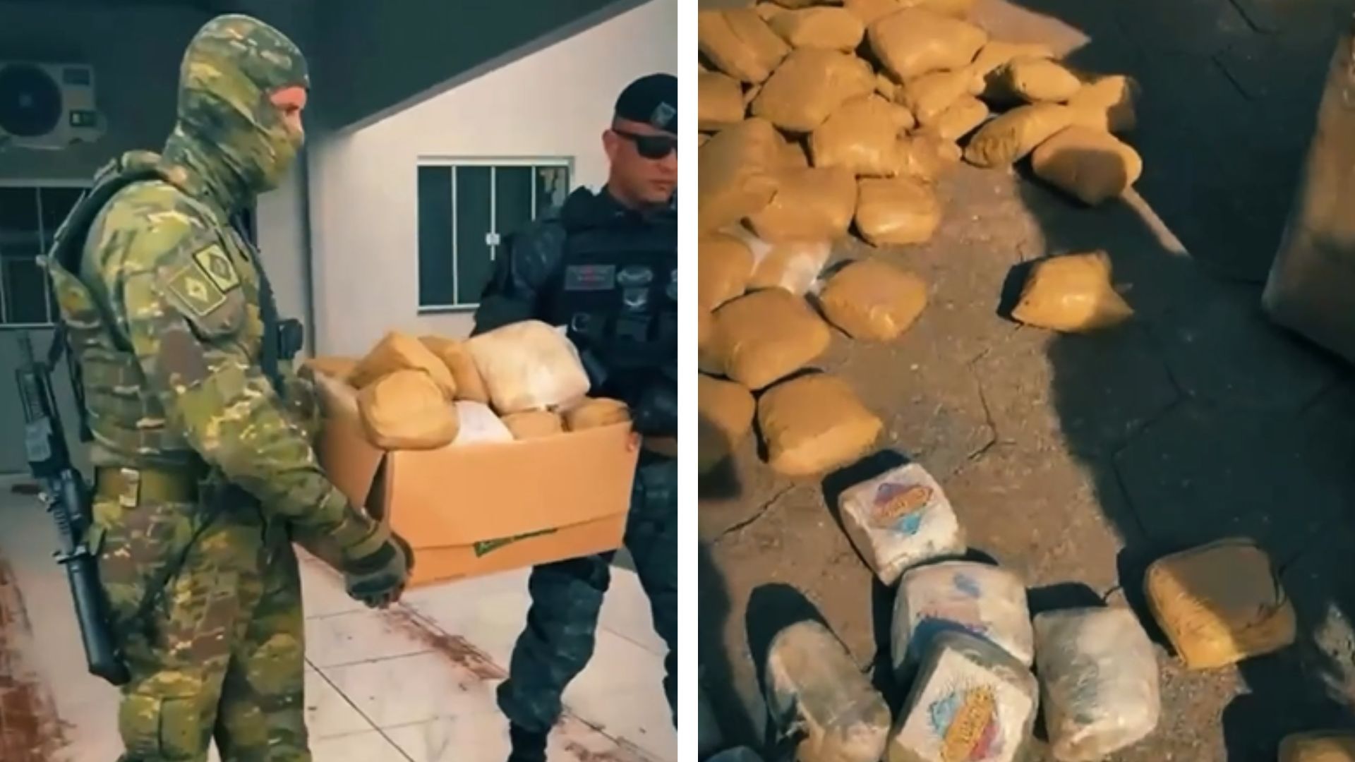 Abordagem policial leva à apreensão de carga de drogas avaliada em R$ 195 mil em Várzea Grande; veja vídeo
