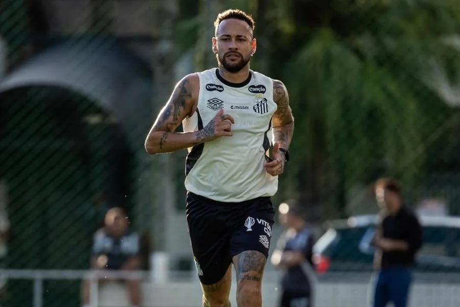 Neymar critica gramado da Arena da Baixada após derrota do Santos