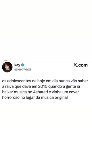 Quem aí lembra daquela raiva boa de 2010 quando a gente ia baixar aquela música em destaque