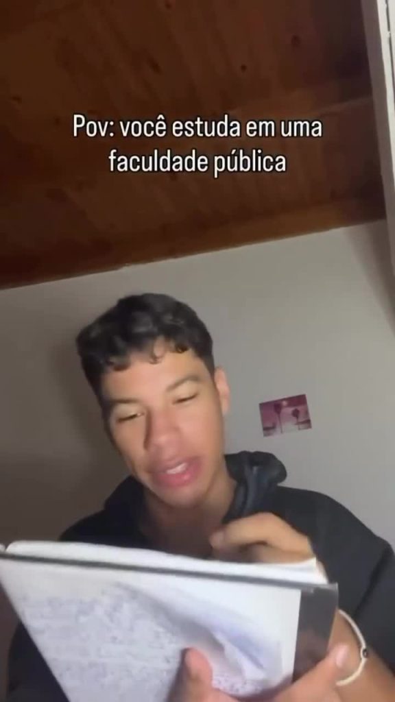 A vida de estudante em uma instituição pública é cheia de perrengues e situações em destaque
