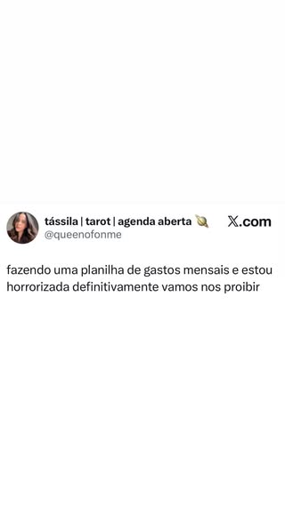 Quando a planilha de gastos vira motivo de horror e proibição