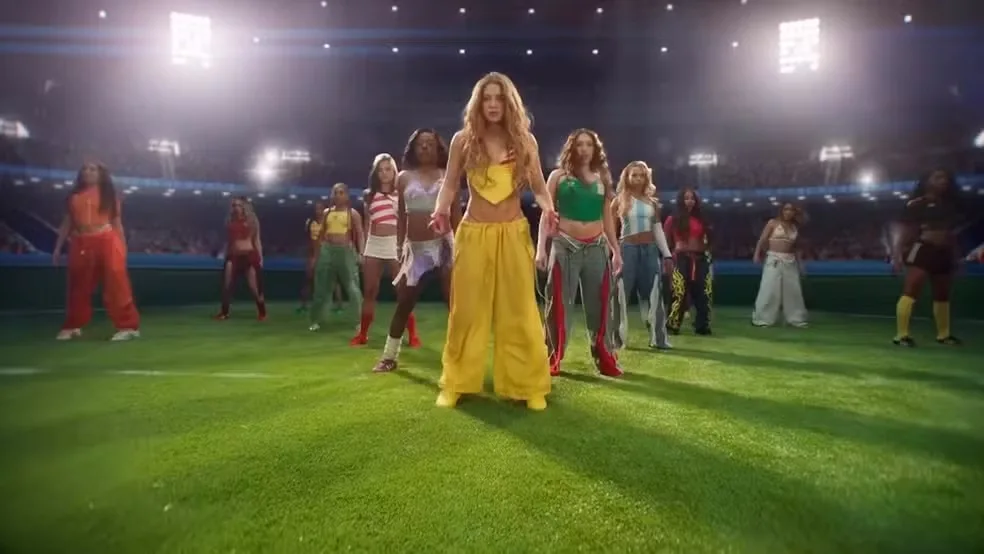 Shakira divulga clipe oficial da Copa do Mundo de 2026 com cenas no Maracanã; veja vídeo