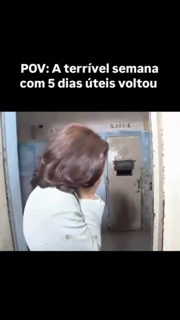 A terrível semana com 5 dias úteis voltou e o meme que retrata esse sentimento j em destaque