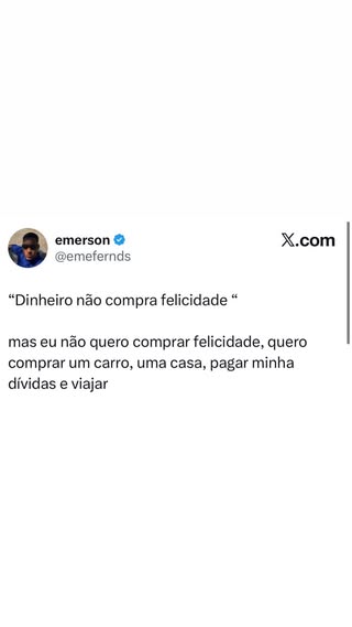 O ditado popular "Dinheiro não compra felicidade" é um clássico, mas será que el em destaque