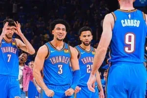 Thunder atropela Lakers e acende alerta em LeBron nos playoffs da NBA; veja vídeo
