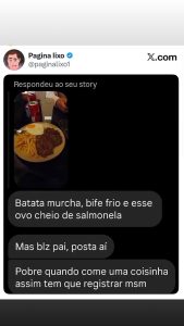 Aquele momento em que a gente se identifica com a alegria de comer algo diferent em destaque