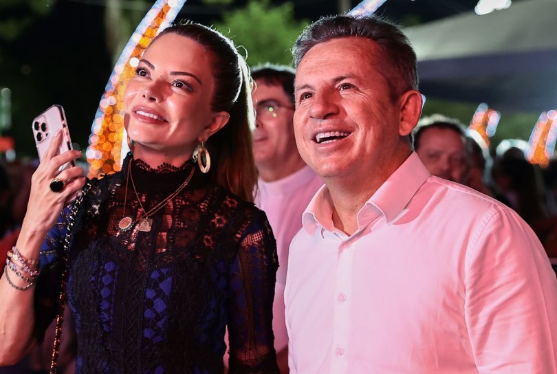 Mauro Mendes e Virginia Mendes iniciam pré-campanha e destacam legado de Mato Grosso; veja vídeo
