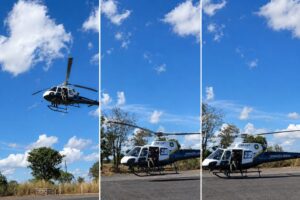 Helicóptero do CIOPAER faz pouso de emergência