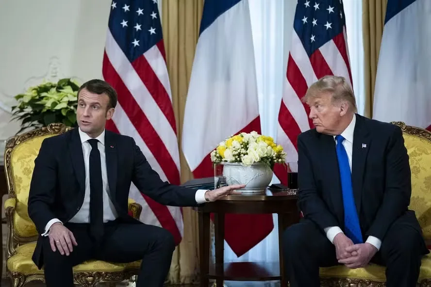 Macron reage a ameaça de Trump e afirma que EUA não podem decidir sobre leis da Europa