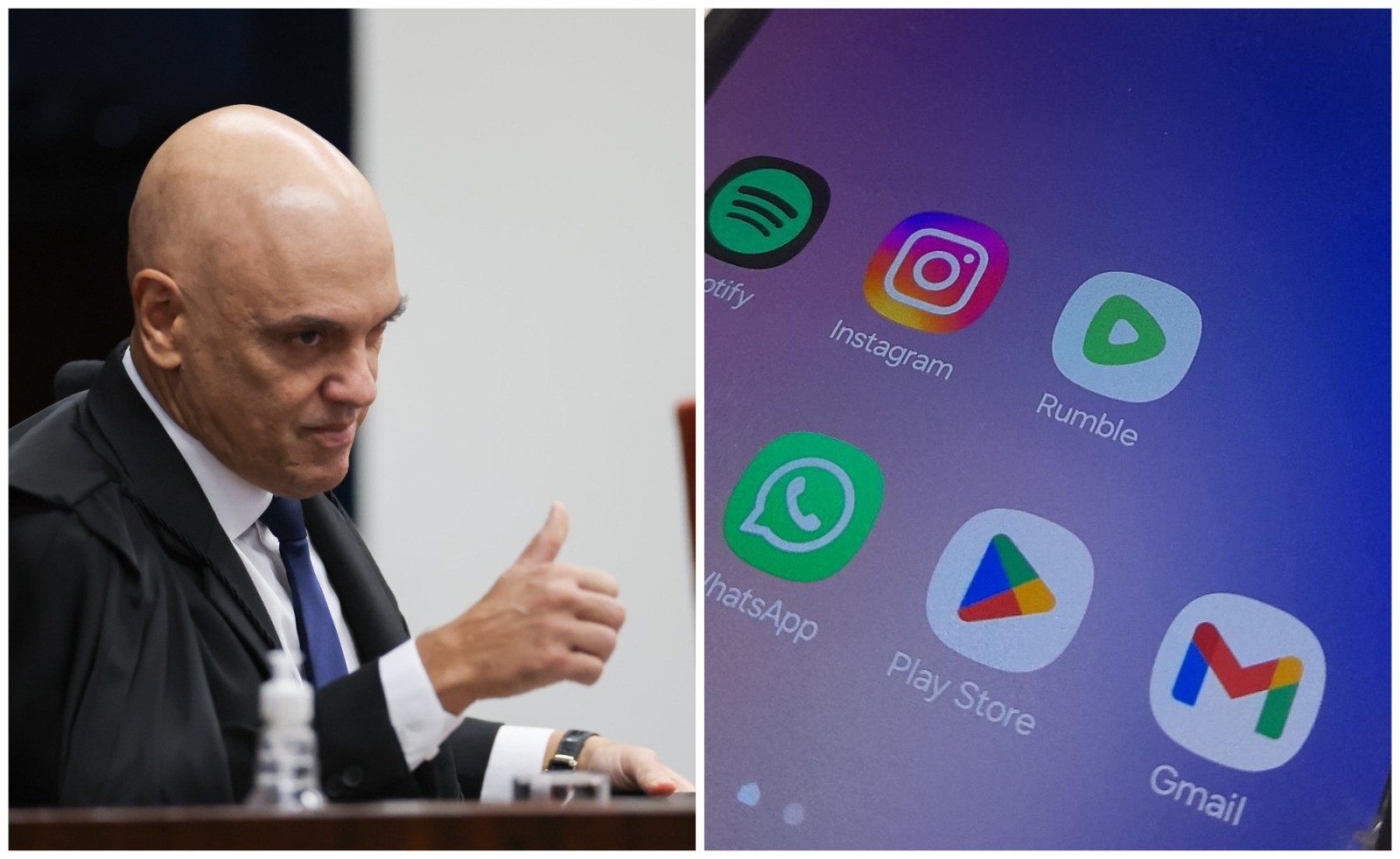 Justiça da Flórida aceita participação do Brasil em ação envolvendo Rumble, Trump Media e Alexandre de Moraes