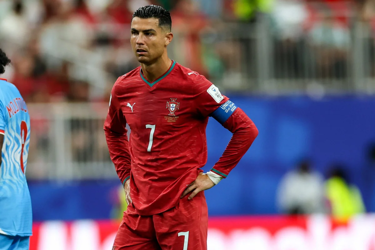 Cristiano Ronaldo evita falar sobre Messi após goleada de Portugal na Copa; veja vídeo