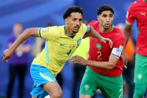 Vini Jr marca golaço, Brasil reage, mas estreia na Copa termina com empate diante de Marrocos; veja os gols