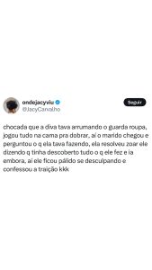 Arrumar o guarda-roupa virou motivo pra zoar o marido nessa história que todo mu em destaque