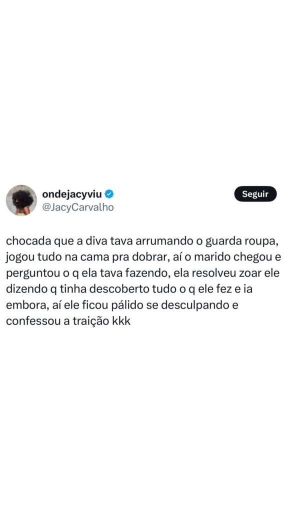 Arrumar o guarda-roupa virou motivo pra zoar o marido nessa história que todo mu em destaque