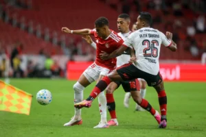 Internacional e Flamengo empatam no Beira-Rio e seguem com objetivos distintos no Brasileirão; veja os gols