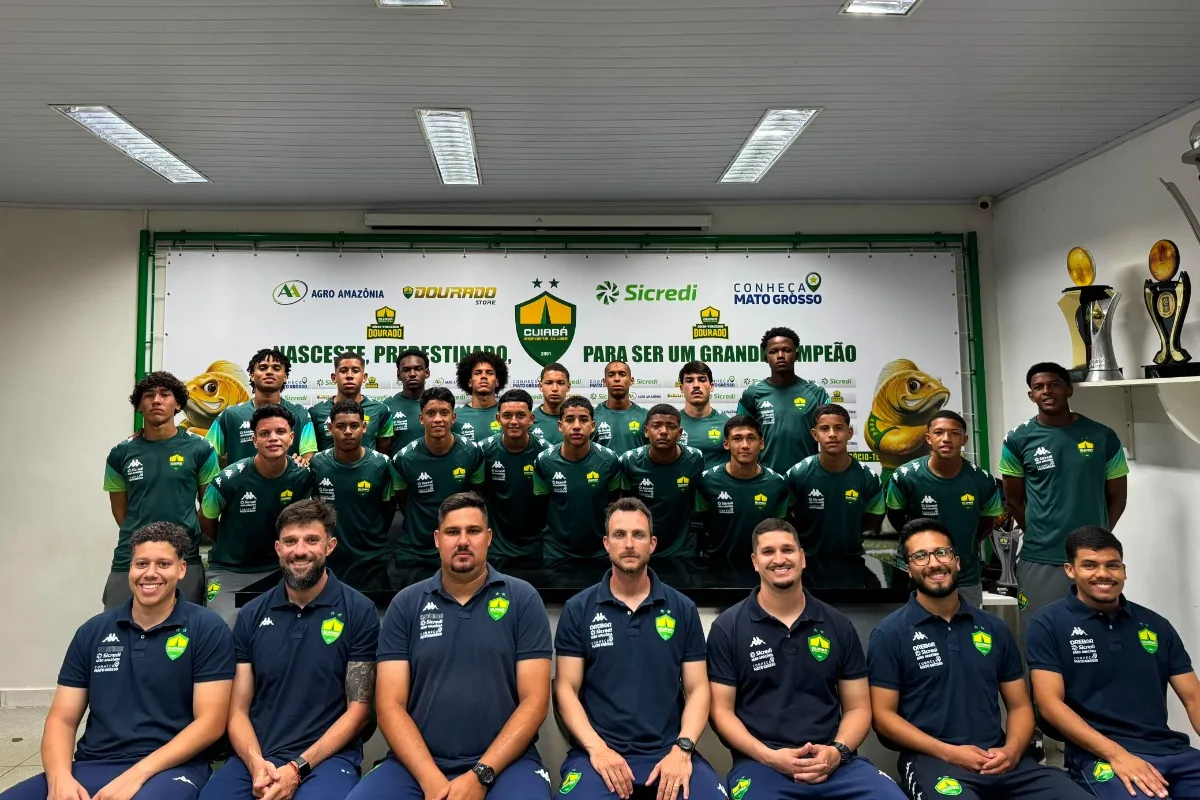 Cuiabá inicia caminhada na Brasil Soccer Cup Sub-16 e representa Mato Grosso no Rio de Janeiro