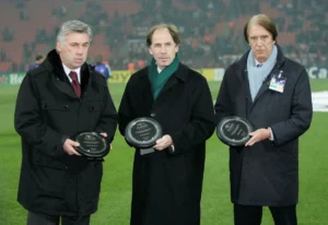 Ancelotti se despede de Franco Baresi e presta homenagem ao eterno capitão do Milan