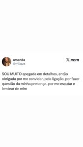 Valorizar os detalhes e o carinho nas pequenas coisas é o segredo desse meme que em destaque