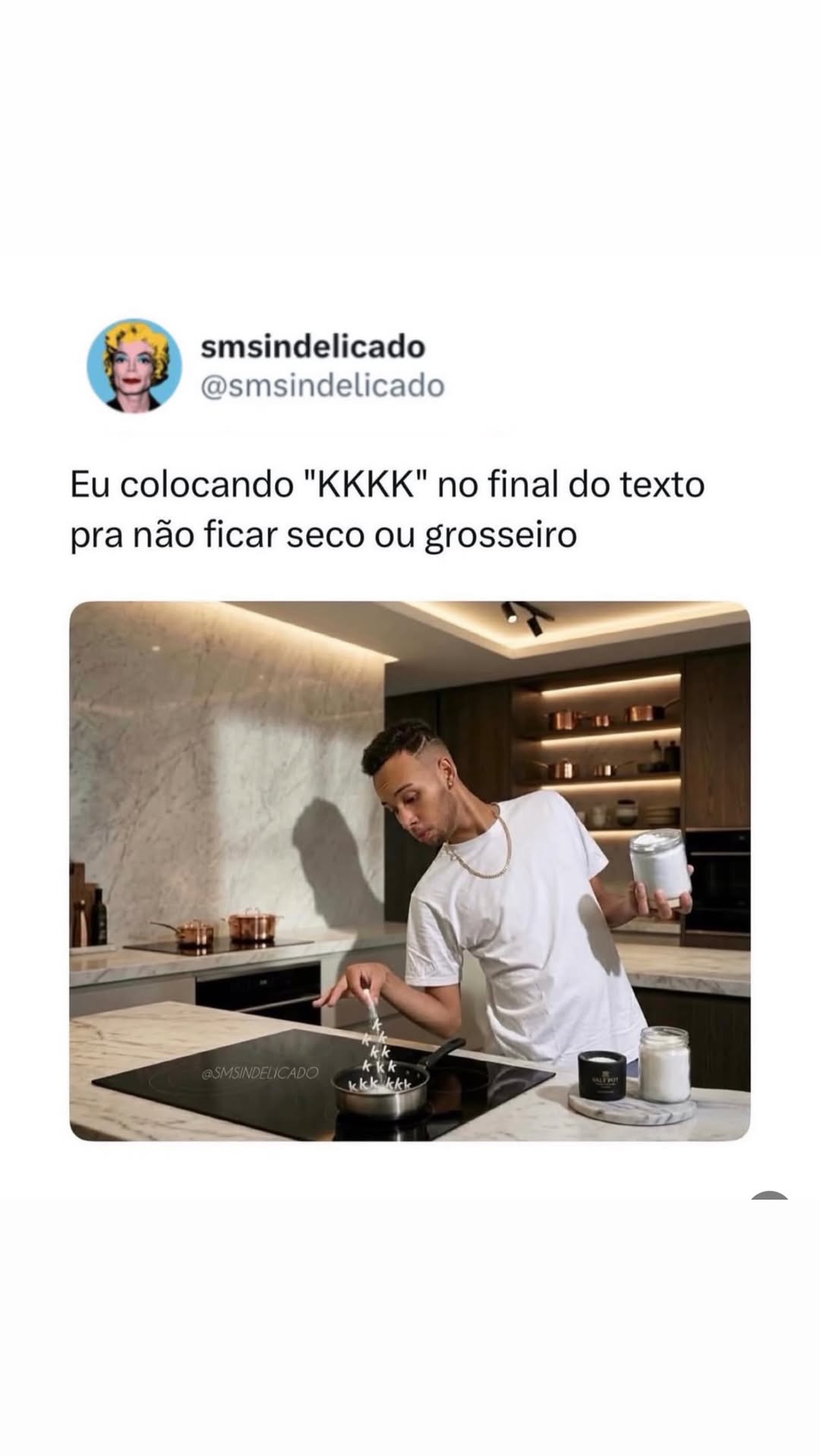 Quando o ‘KKKK’ salva a conversa de ficar seca ou grosseira