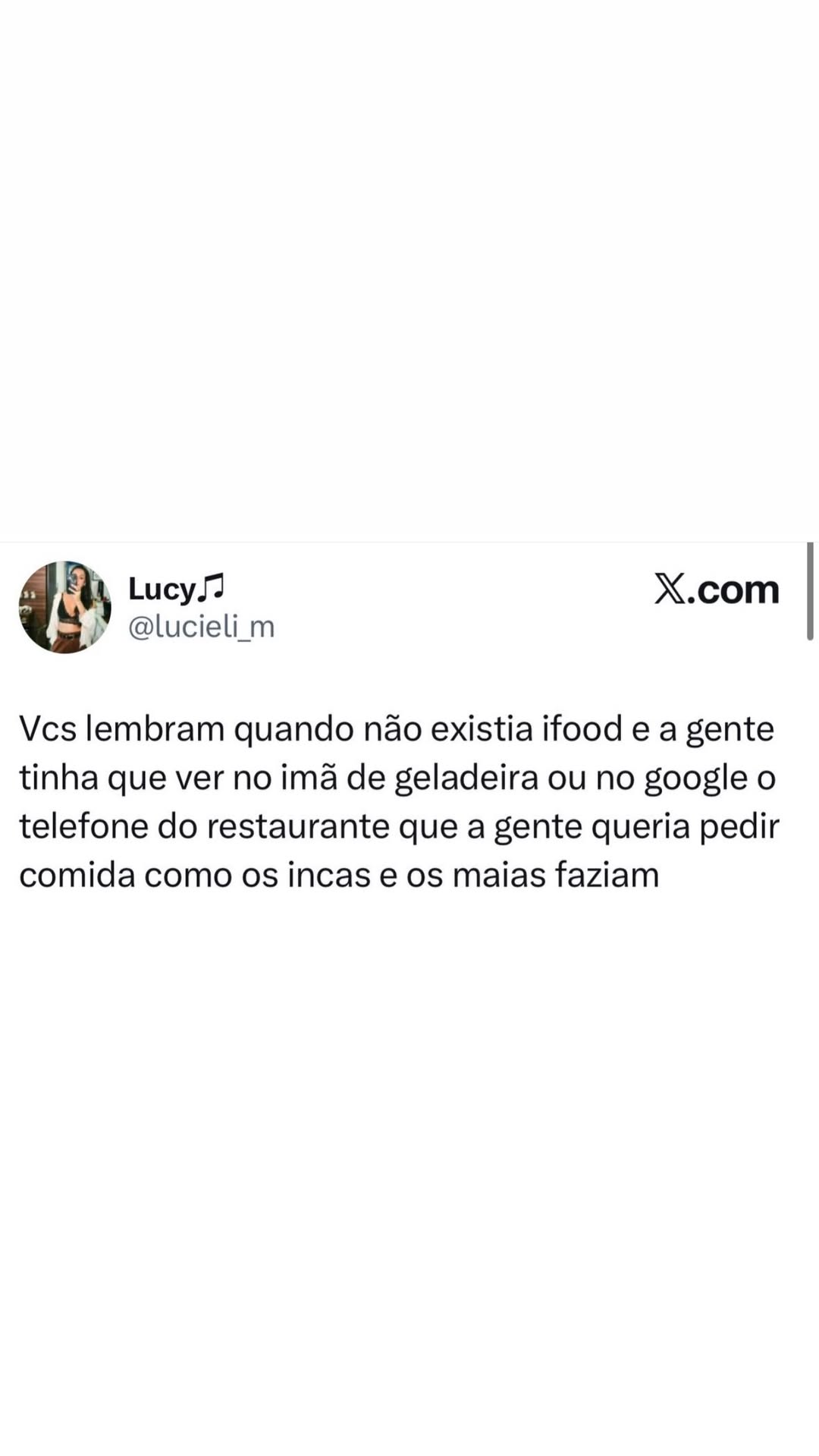 Quando pedir comida era missão de pesquisa no imã da geladeira