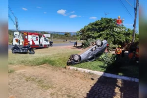 Três acidentes em poucas horas movimentam equipes de emergência; veja vídeo