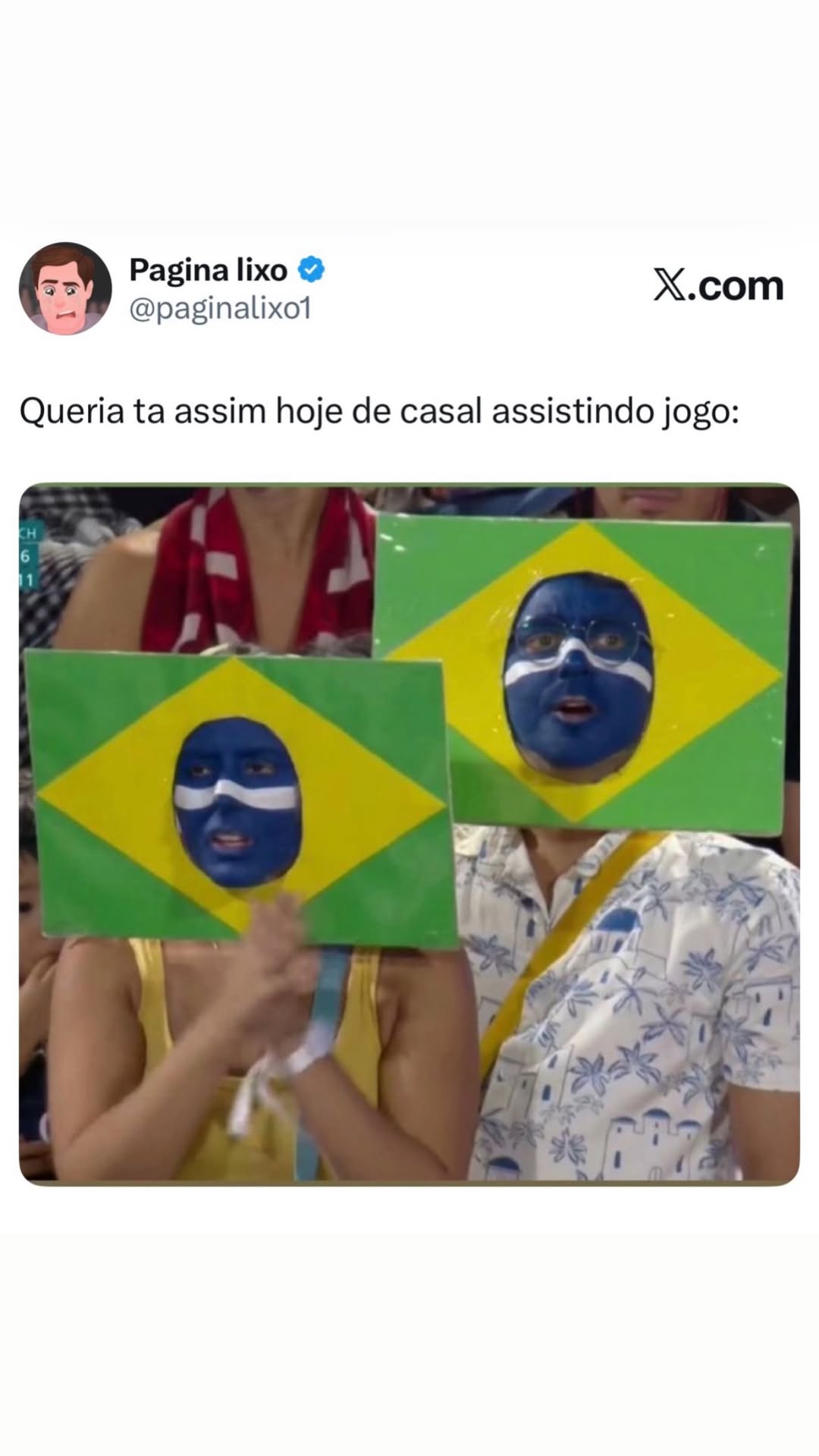 Ww Pagina lixo @ E) @paginalixot X.com Queria ta assim hoje de casal assistindo jo