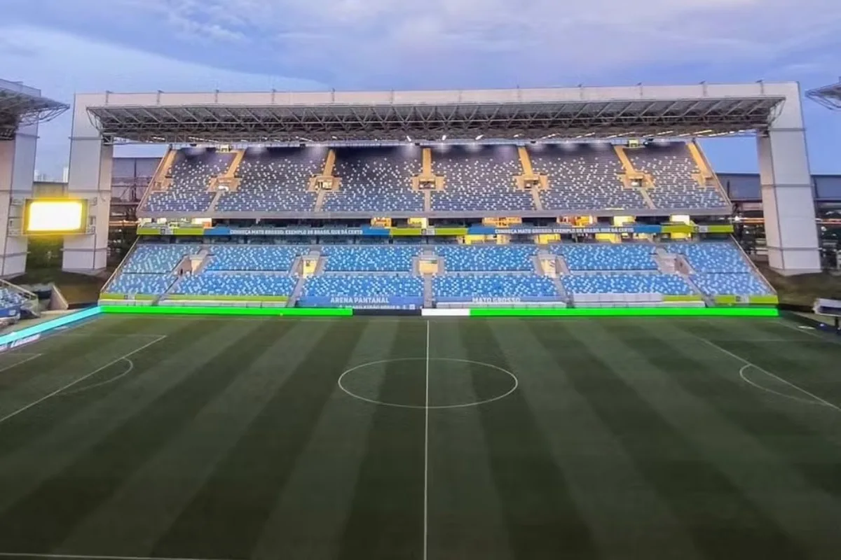 TV Globo transmite Palmeiras x Fortaleza na Arena Pantanal pela Copa do Brasil