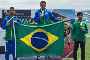 Mato-grossense conquista ouro e prata no Pan-Americano de Atletismo de Surdos no Equador