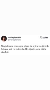 A conta do check-in que deixou muita gente pensativa em destaque
