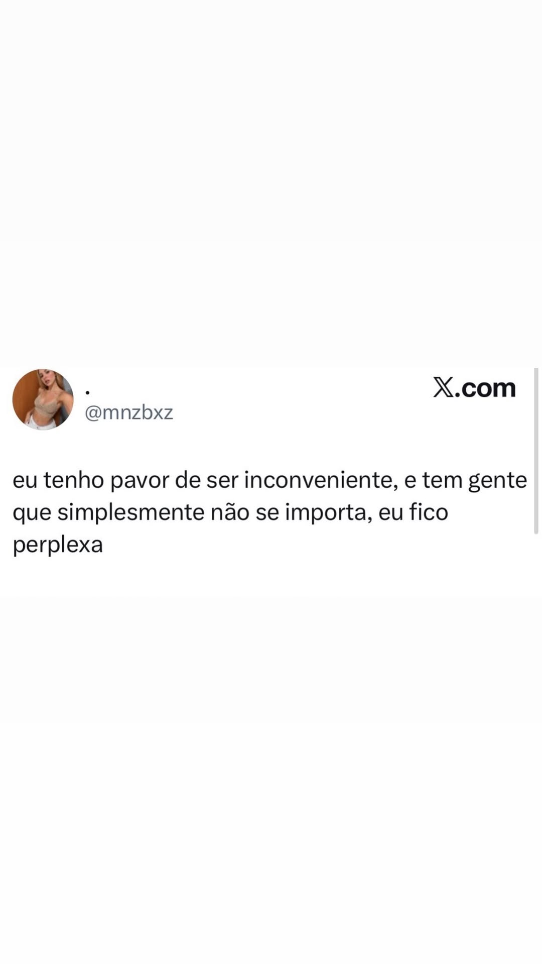 A delicadeza de quem pensa duas vezes antes de falar