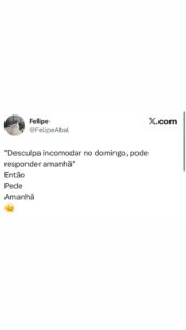 A lógica das mensagens de domingo é outra coisa em destaque