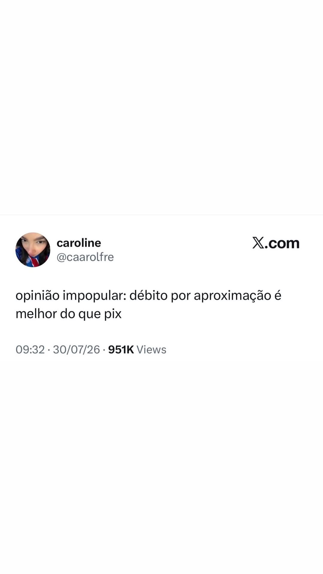 Débito por aproximação ganha torcida como melhor que Pix