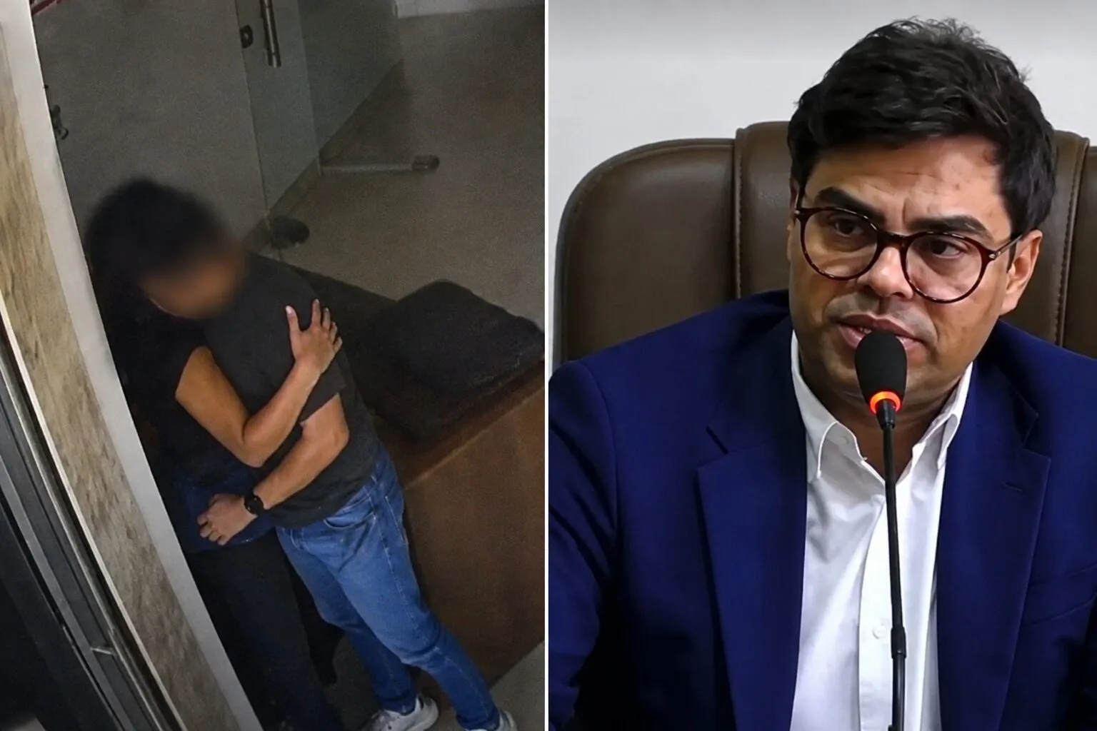Vereador pede desculpas após indiciamento e diz que tapa em estagiária foi “involuntário”; veja vídeo
