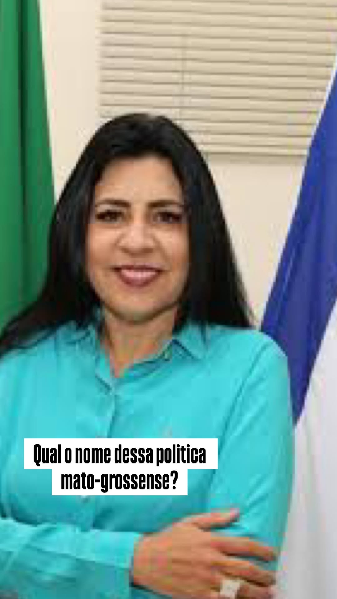 Qual o nome dessa política mato-grossense? O clássico mistério do meme
